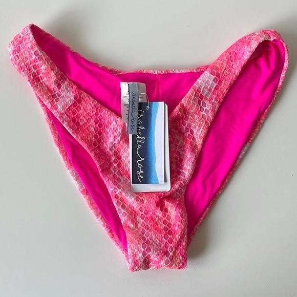 Billabong Other - Isabella Rose Pink Bondi Scoop Bikini Bottoms Size Small 🌺